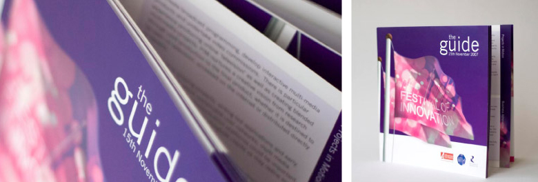 An event organised by the Lord Stafford Awards at the National Exhibition Centre. A visual branding approach was developed the for the Festival along with a 48 page visitor guide.